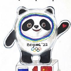 冬奥会吉祥物-冰墩墩