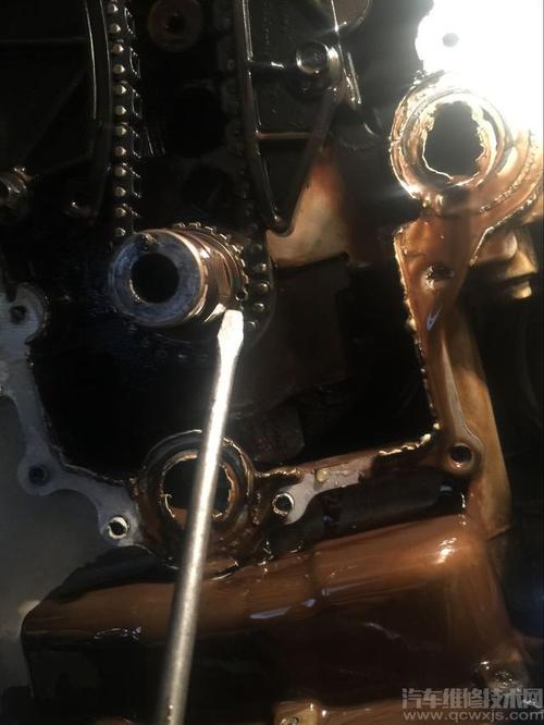 现在悦动vvt发动机正时链条校对图