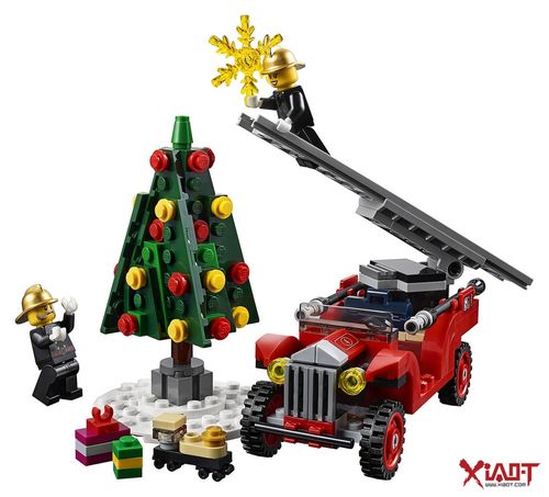 lego 10263 创意系列【冬季消防局】winter village fire station