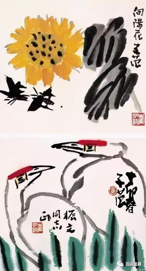 不一般的水墨花鸟画