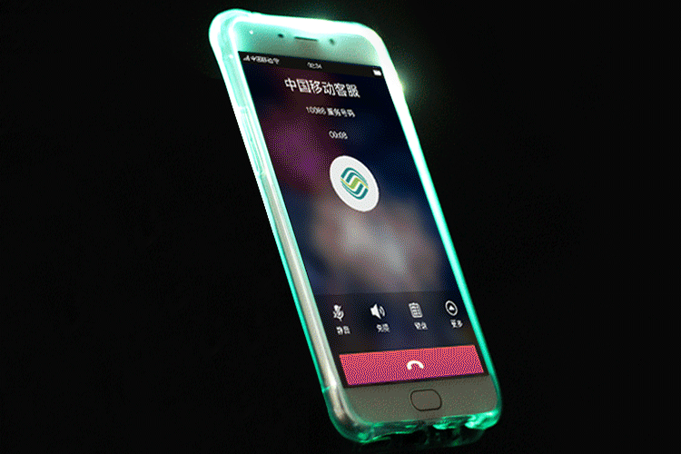 小米红米note2来电闪手机壳红米note硅胶透明壳男女防.