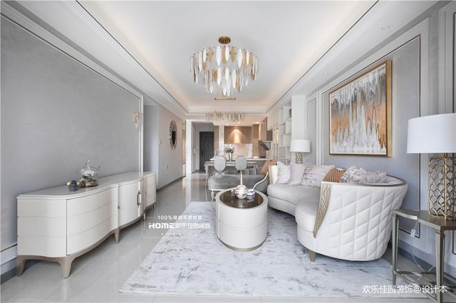 100㎡土味精装房,逆袭时尚轻奢风