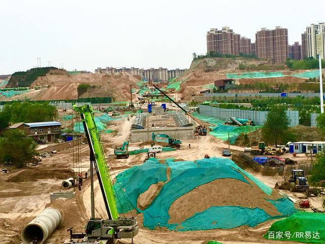 太原东中环北延,正在跨越北涧河