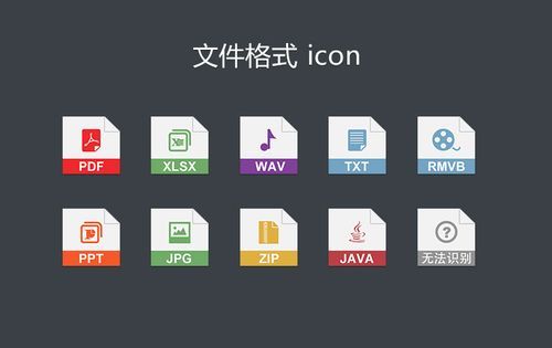 文件格式icon及文件夹ico-ui cafe