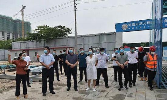 上蔡县委副书记,县政府副县长,代县长李超参加调研,县领导张金涛