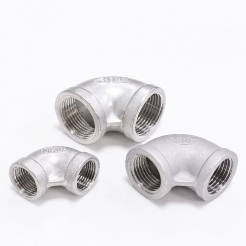 自产自销不锈钢内牙弯头90度304内丝弯头直角丝扣弯头