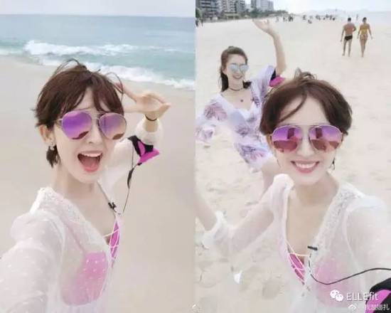 女明星泳装pk!你站队大幂幂还是娜扎?