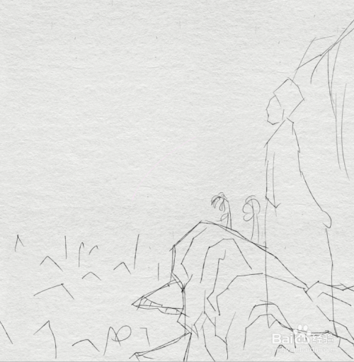 简笔画--赠刘景文诗配画的简笔画法