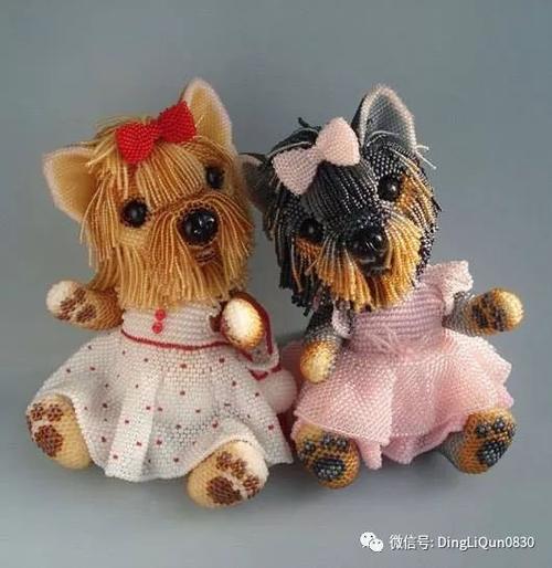 【串珠作品】串珠狗狗大全及其它作品欣赏