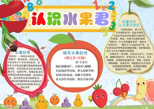 水果手抄报大全图片大全