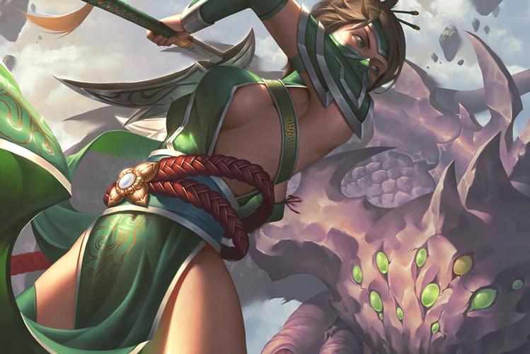 2klol英雄联盟暗影之拳阿卡丽皮肤15超高清壁纸