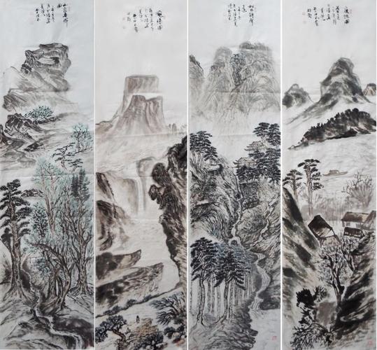 曹维玉山水画