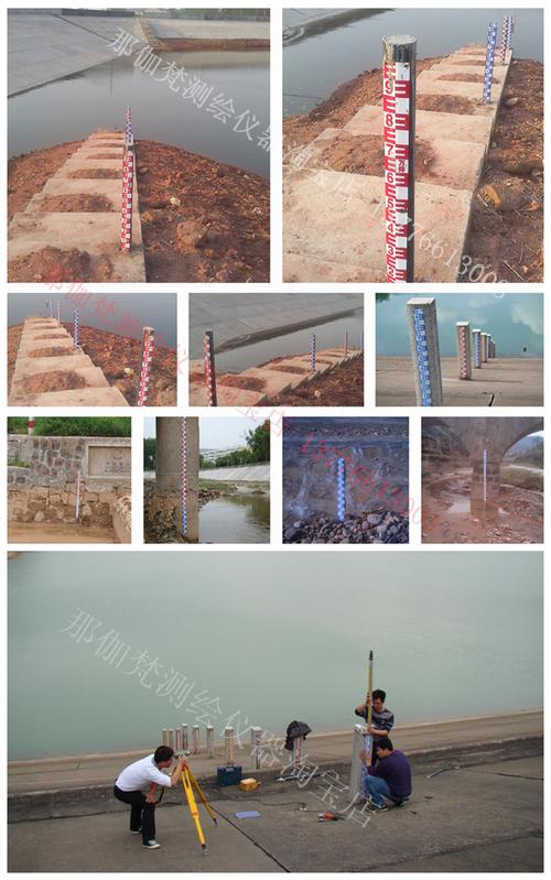 304不锈钢烤漆水位尺1米*8公分 水尺 水位标尺 水利水位测量尺