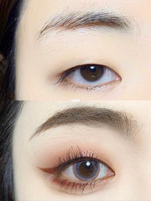 把月光洒在你眼里9378超级nice的银灰色美瞳_美瞳