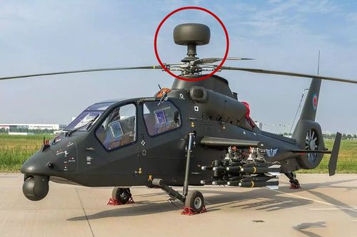 武直19头顶的"蘑菇"并不是为了好看,而是暗藏大秘密!