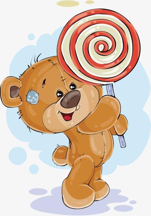 小熊和棒棒糖的故事