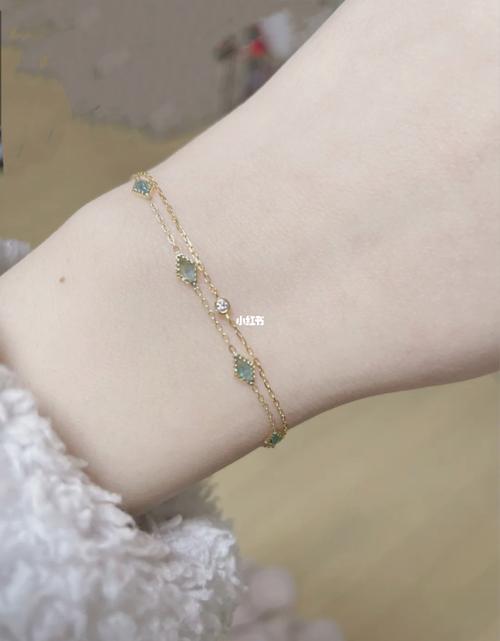 翡翠 |手链_翡翠_手链_珠宝_18k金镶嵌_这件珠宝绝了!