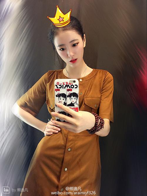组图:自拍女神 上戏女生熊逸凡