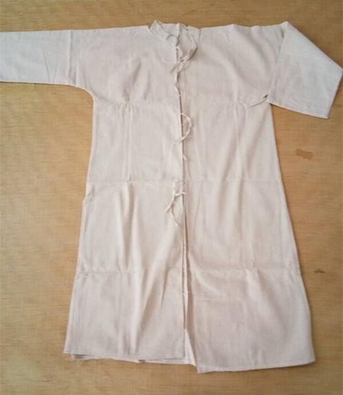 男女亚麻对襟大褂 丧葬白孝服白孝衣白事用服送袖章麻绳.