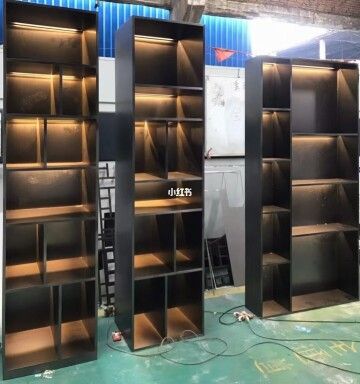 不锈钢客厅展示柜