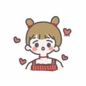 闺蜜小图标头像,可爱清新闺蜜三人卡通白底小头像