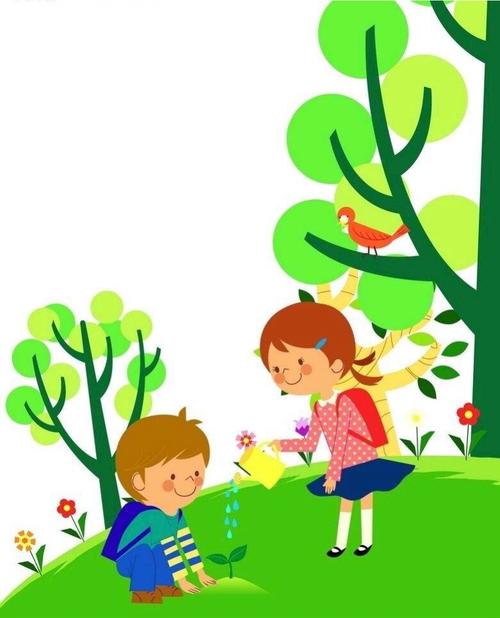 环保小卫士 呼吁一片绿 - 江夏区中心幼儿园大四班植树节主题活动