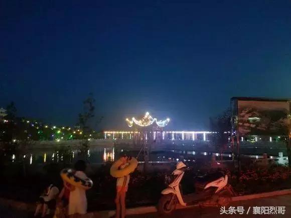乡村的夜,美丽的夜!就在浠水巴河镇林家咀村!