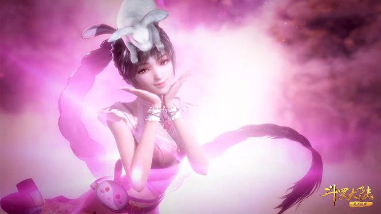 斗罗大陆小舞突破39级秀身材不小心暴露安全裤蕾丝花边真美