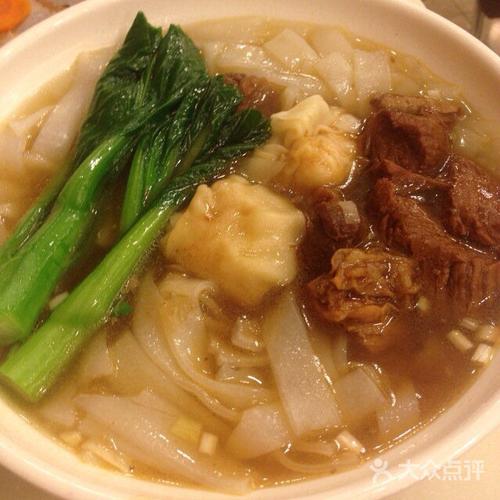 虾饺云吞牛腩河粉