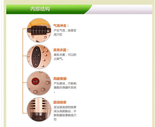 红泰昌足浴盆养生机按摩足浴器tc-5093