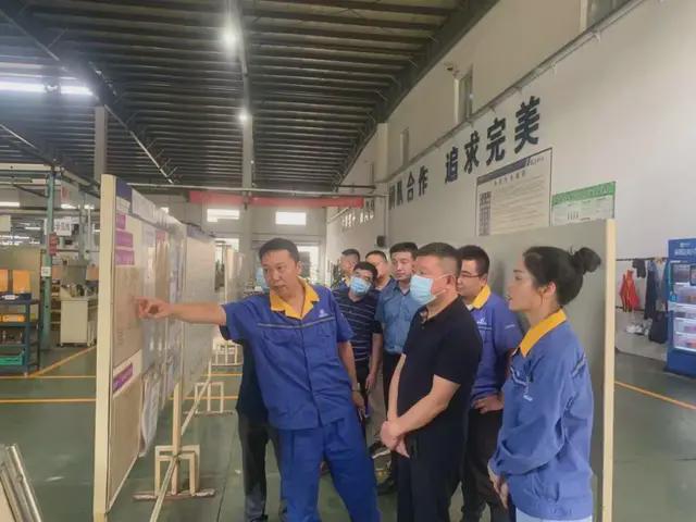 区县解读市应急局汪绍敏一行来璧指导安全生产工作