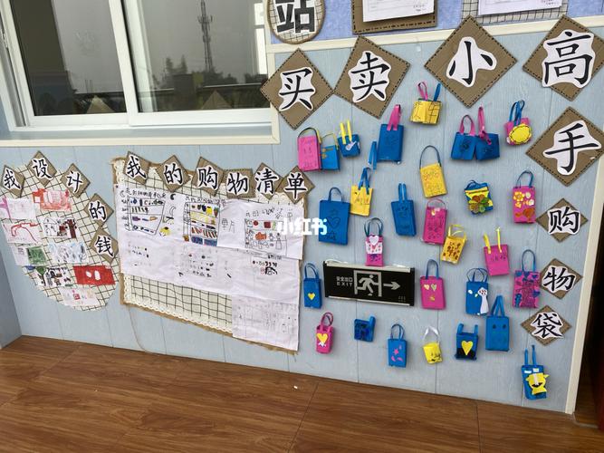 大班下主题环创《买卖小高手》_环创_幼儿园_幼儿园主题墙_教育_学前