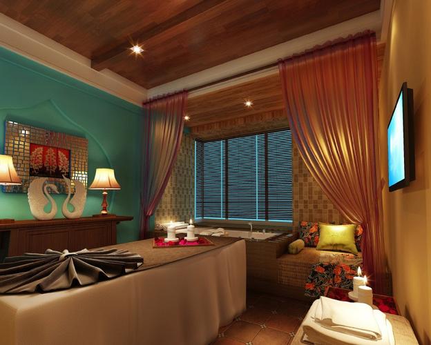 spa风格装修效果图