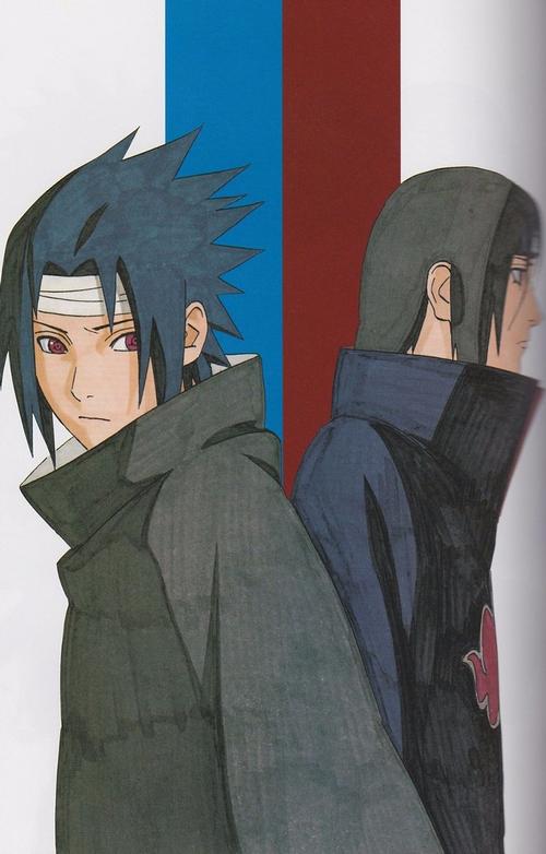 naruto -ナルト- 《火影忍者》漫画 原画 #岸本齐史# 宇智波佐助 宇智