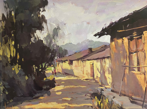 经典重现 —陆琦水粉写生风景作品选