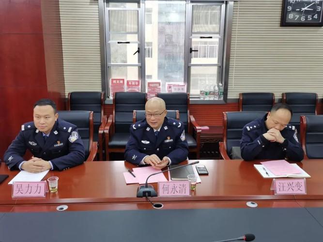 何永清一行到江永县公安局走访慰问