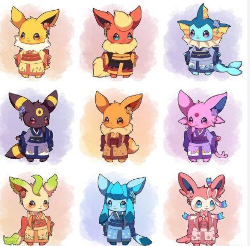 伊布家族哪只是你的最爱