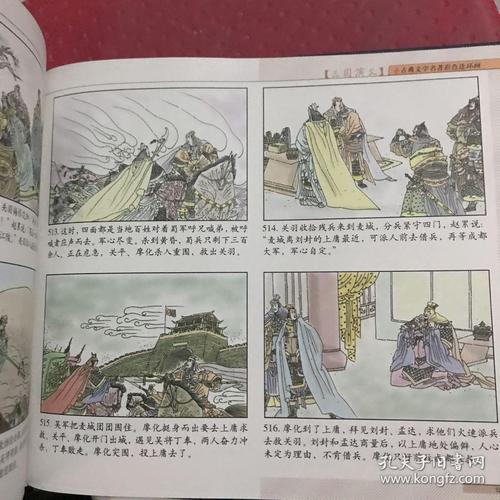 古典文学名著彩色连环画:三国演义(青少版)