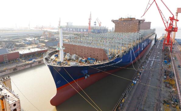 沪东中华造船为中国船舶(香港)航运租赁有限公司建造的第4艘优化型1