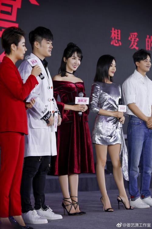 娄艺潇 出席电影《爱情公寓》发布会