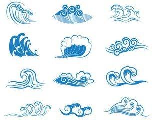 海浪怎么画超简单