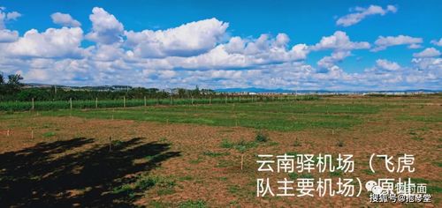 上图为云南驿机场,当年飞虎队和驼峰航线主要的空军基地.