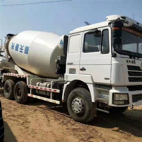 陕汽德龙搅拌车二手水泥搅拌罐车12方商混罐车出售报价
