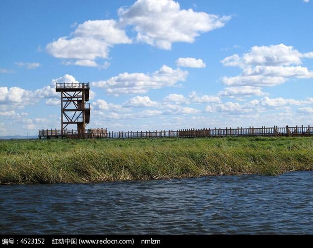 雁窝岛湿地观鸟台