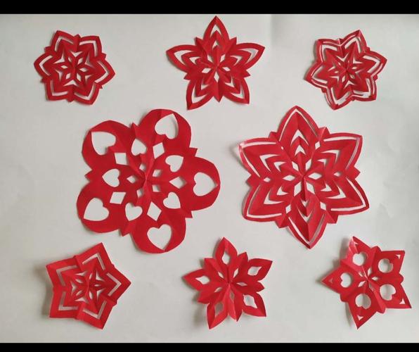 停课不停学网上课堂剪纸作品之二《团花,窗花,福字,福