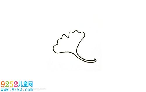 秋天的银杏叶怎么画? 树叶简笔画