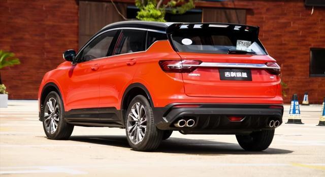 吉利缤越要做小型suv里的小钢炮?