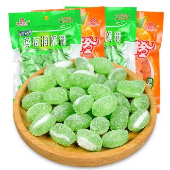 装老式薄荷糖传统清凉润喉休闲糖果橙子水果502000克装硬糖2种各半200