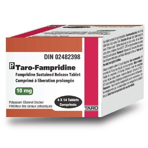 加拿大taro制药-氨吡啶缓释片-taro fampridine