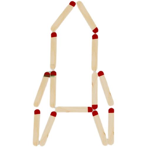 玩具幼儿园小中大班益智区数学学区火柴冰棒拼图其他手工制作